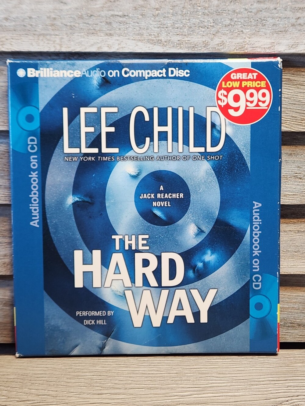 🖤 The Hard Way by Lee Child, Jack Reacher Audiobook CDs